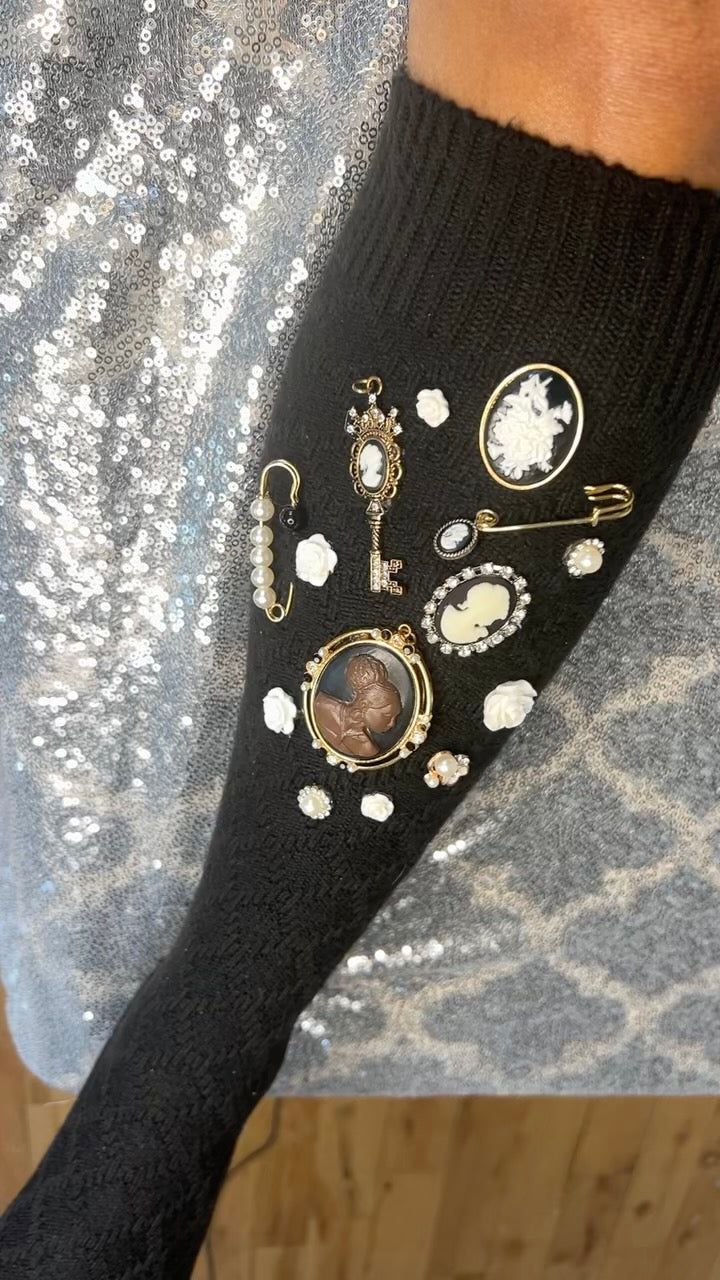 Jewel + Embellishment Socks