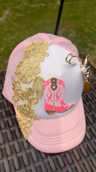 Lace N' Boot Trucker