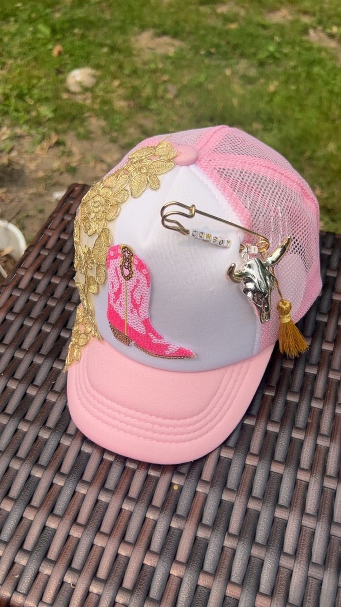 Lace N' Boot Trucker