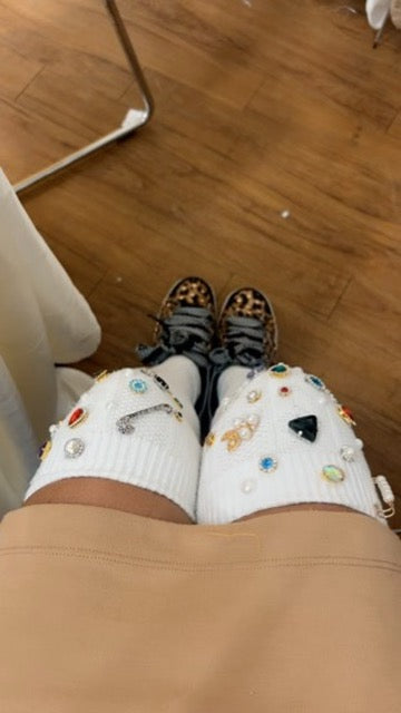 Jewel + Embellishment Socks