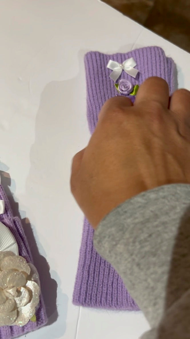 Beanie, Fingerless Gloves and Socks Set