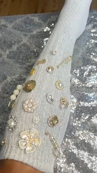 Jewel + Embellishment Socks