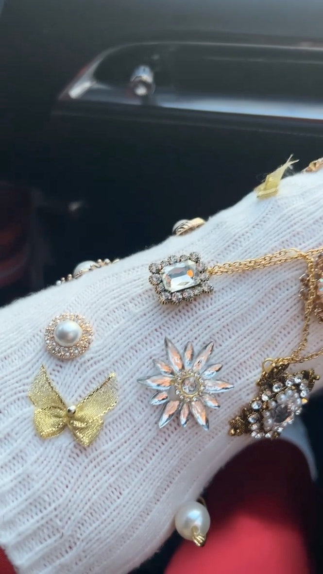 Premium Jeweled + Embellished Socks