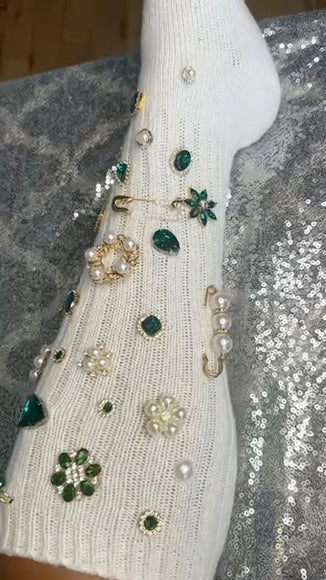 Jewel + Embellishment Socks