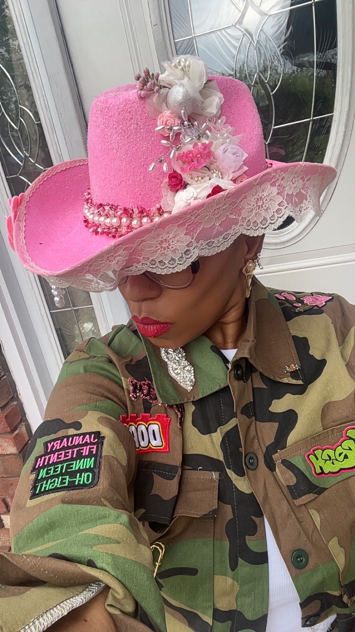 Couture Cowgirl- brooch included in price