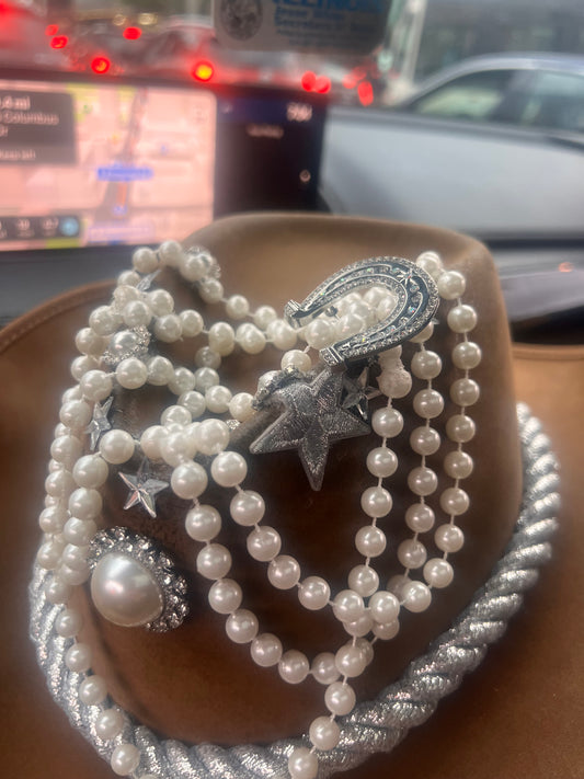 Cowgirl in Pearls- HOT!