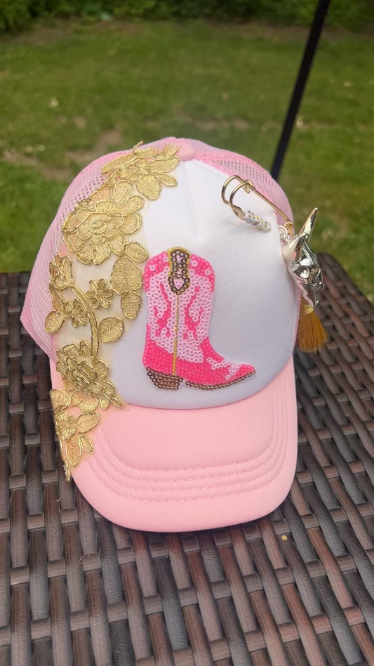 Lace N' Boot Trucker